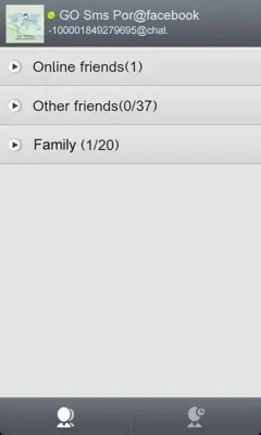 GO FBChat android App screenshot 1